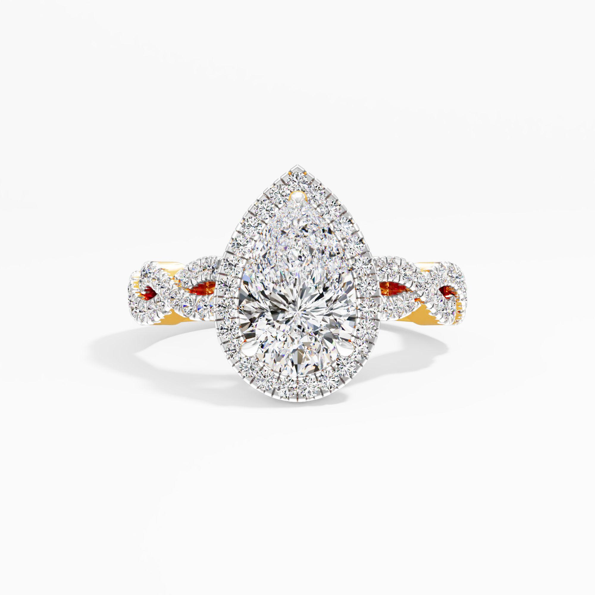 Softgold Snug Solitaire Engagement Ring