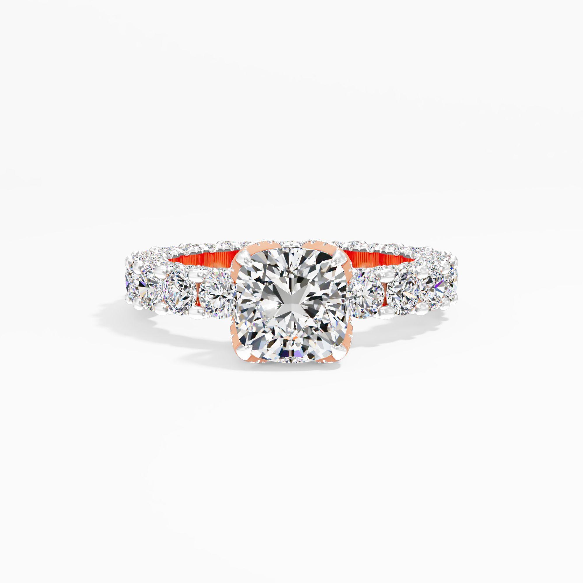 Angelbud Shine Solitaire Engagement Ring