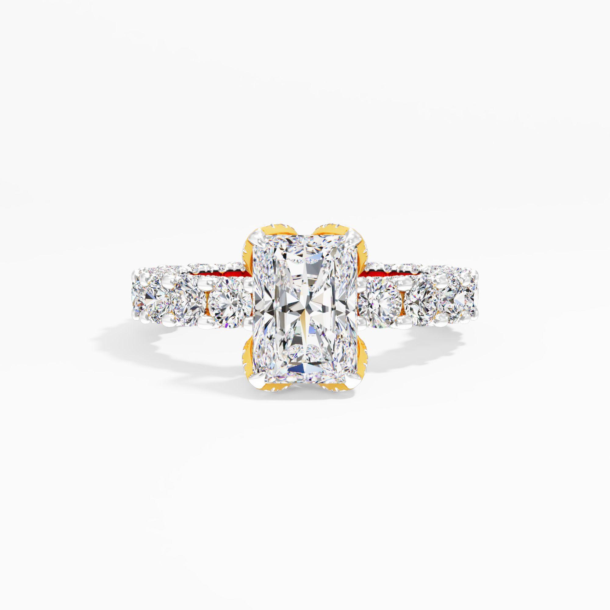 Angelbud Shine Solitaire Engagement Ring
