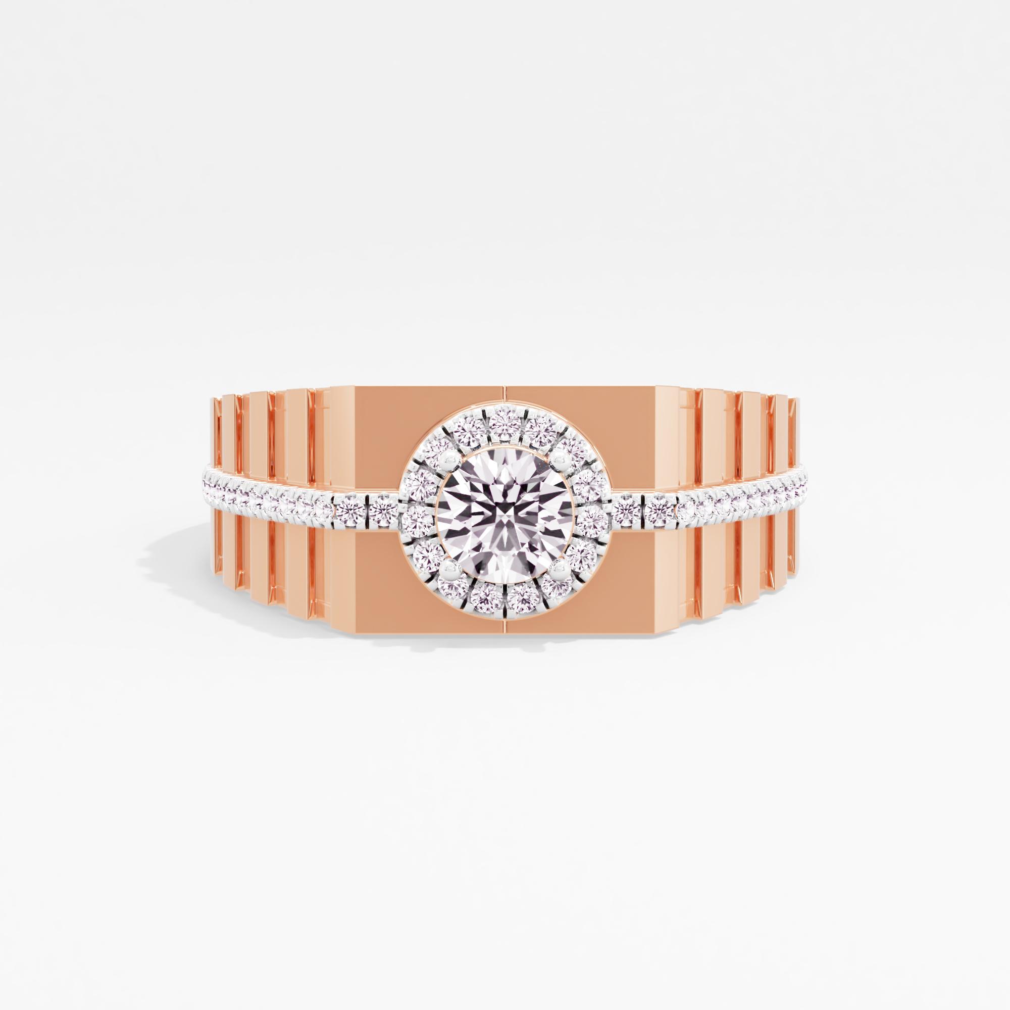 Jade Commander Halo Mens Ring