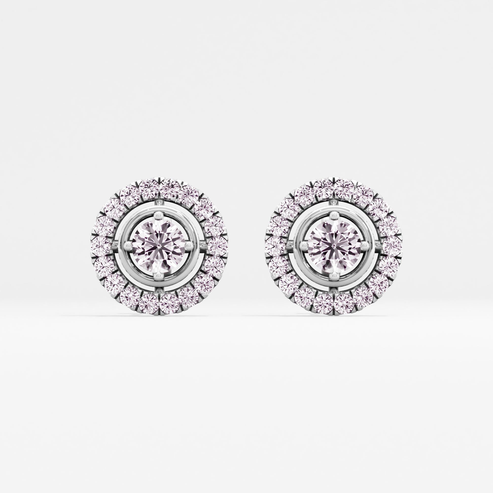 Sublime Sparkle Halo Stud Earrings
