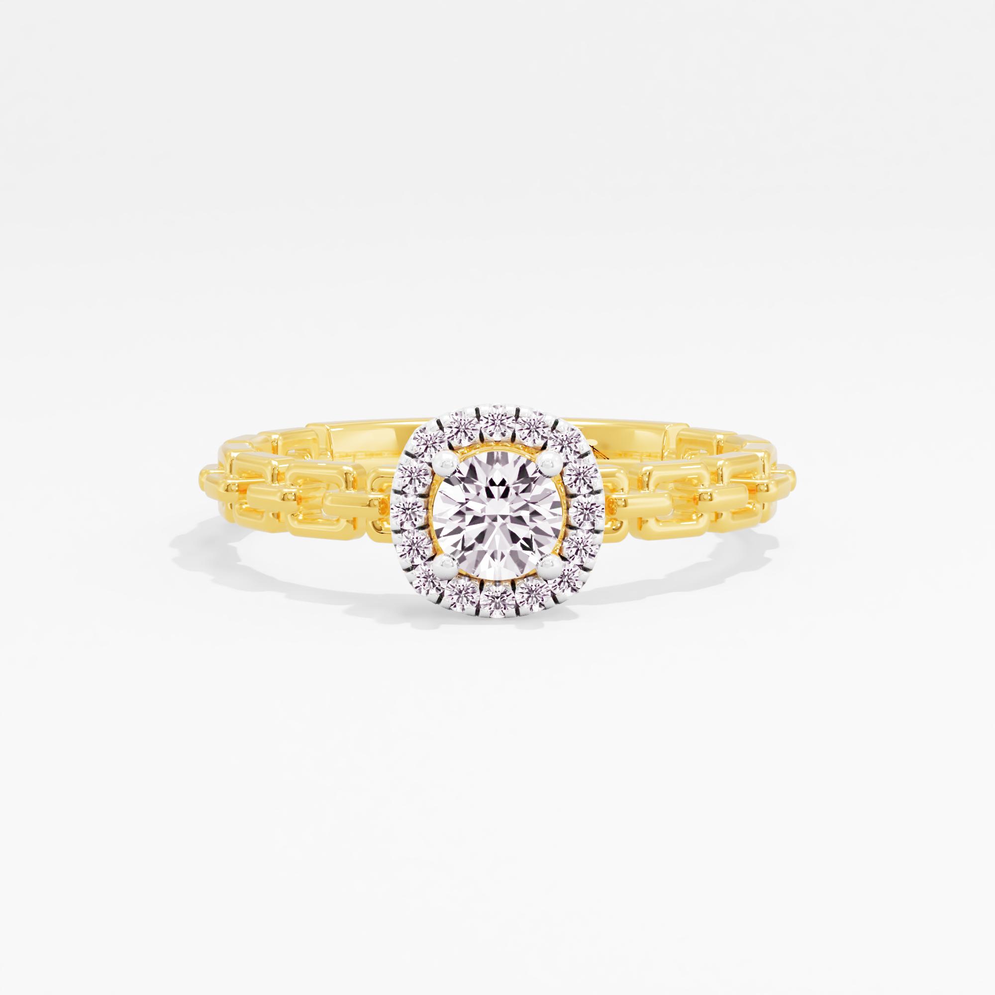 Apex Charm Halo Ring