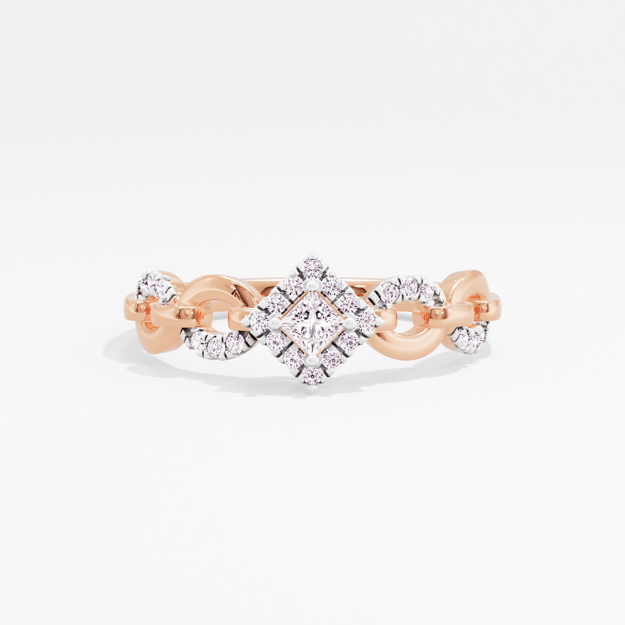 Eternal Link Halo Ring