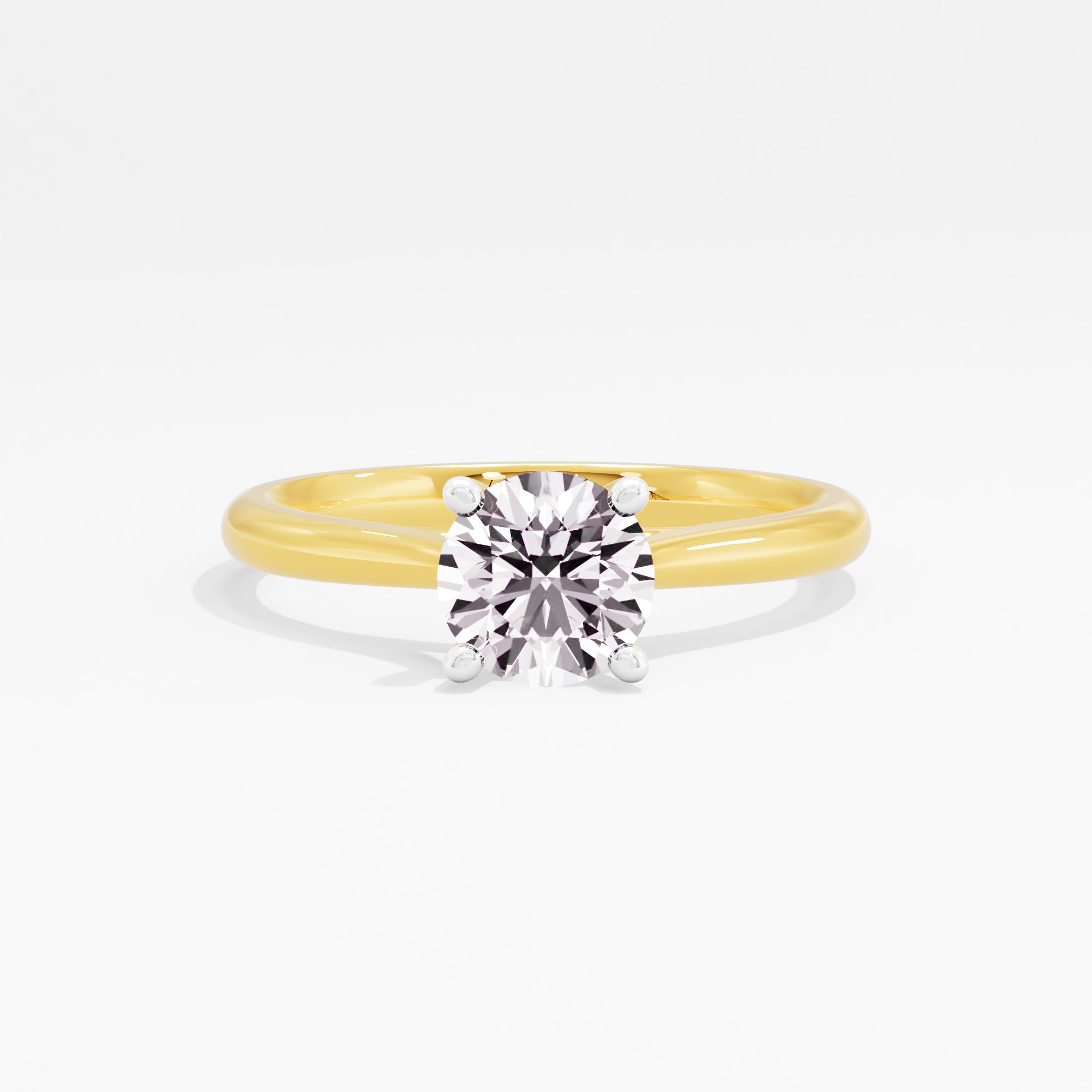 Heirloom Grace Solitaire Ring