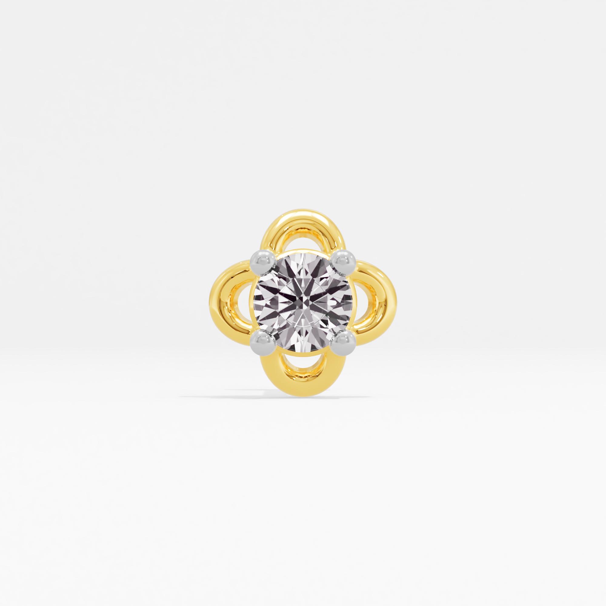 Timeless Sophistication Solitaire Nose Pin