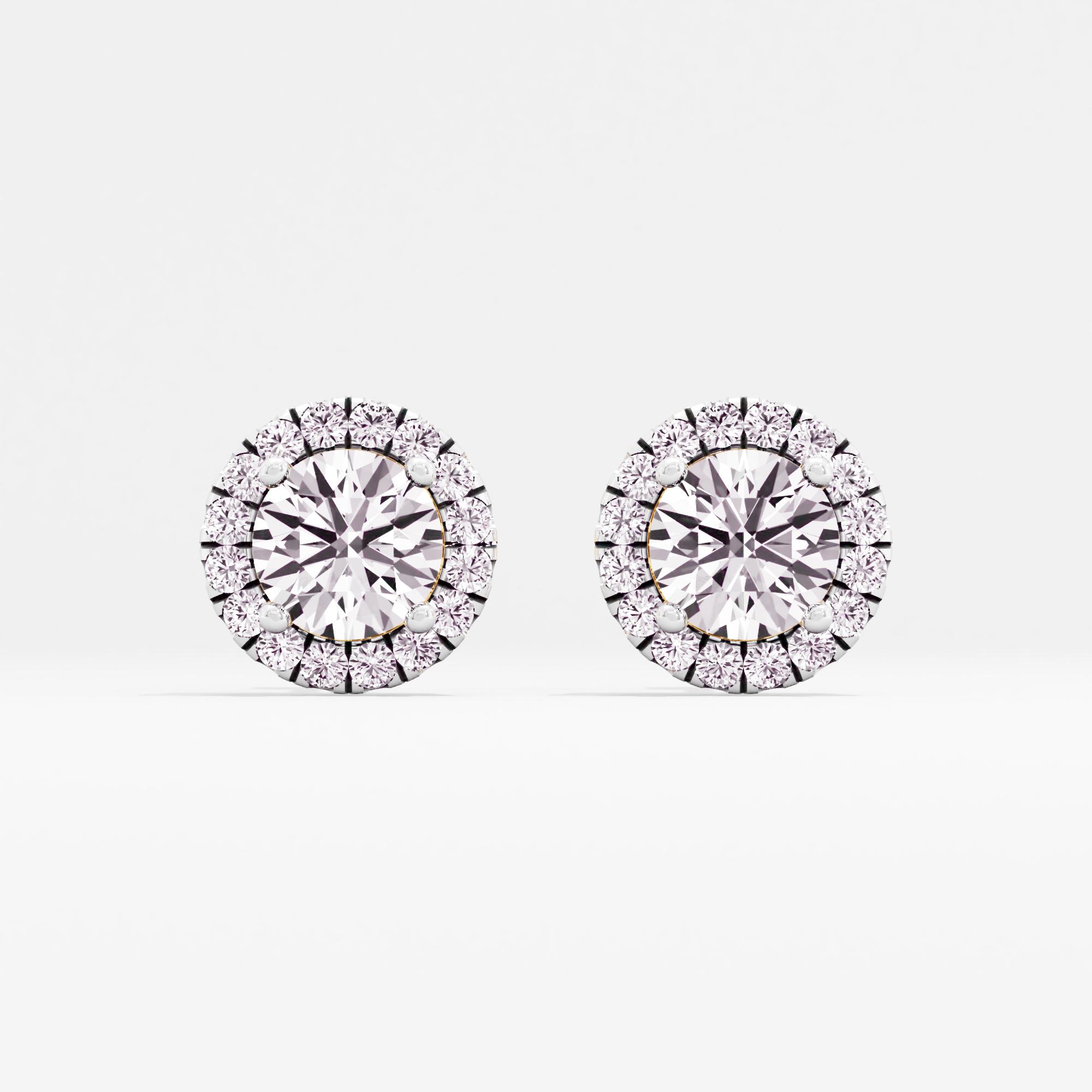 Delight Glimmers Halo Stud Earrings